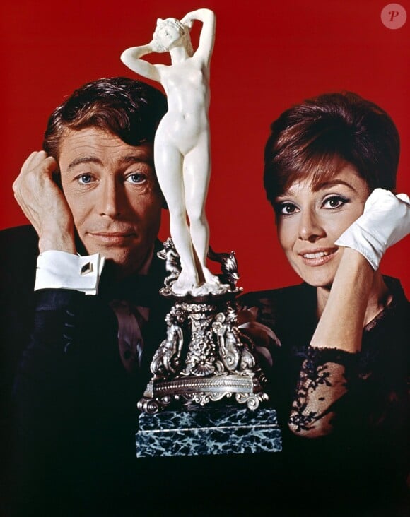Audrey Hepburn et son ami Peter O'Toole dans How to Steal a Million (1966).
