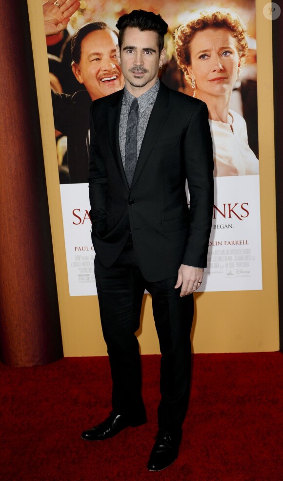 Colin Farrell lors de l'avant-première du film "Dans l'ombre de Mary" le 9 décembre 2013 à Los Angeles