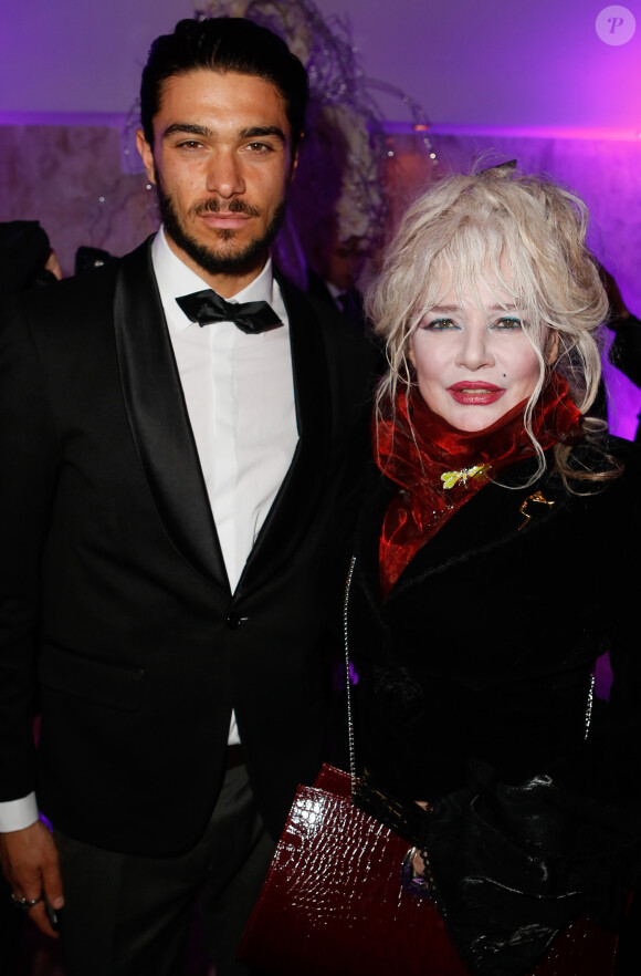 Julien Guirado (Secret Story 7) et Armande Altaï lors de la soirée des Best Awards de Massimo aux Salons Hoche à Paris, le 16 decembre 2013