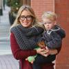 Hilary Duff, inséparable de son fils Luca, à Los Angeles