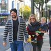 Hilary Duff en famille dans les rues de LA en décembre 2013