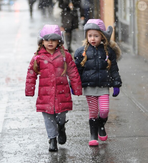 Tabitha et Marion, les filles de Matthew Broderick et Sarah Jessica Parker, sont les jumelles à croquer de l'année 2013