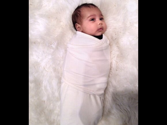 North West, fille de Kim Kardashian et Kanye West née en juin 2013, baby star de l'année 2013