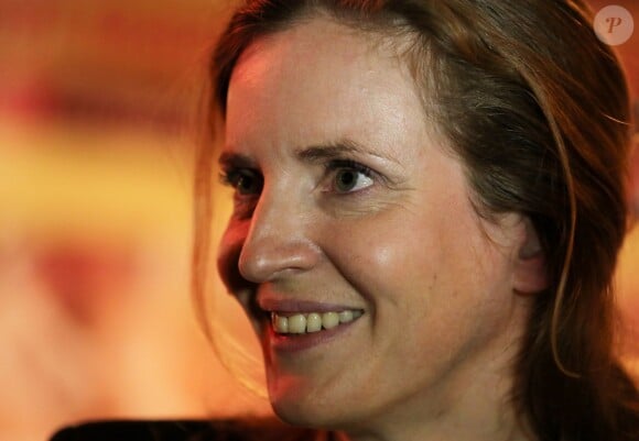 Nathalie Kosciusko-Morizet à la 2e édition du "Pot-au-feu des célébrités" au restaurant le Louchebem, à Paris le 17 octobre 2013.