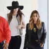 Kim Kardashian et sa soeur Kendall Jenner se sont rendues à l'hôpital pour enfants de Los Angeles, quelques heures avant le réveillon. Le 24 décembre 2013.