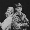 Ashton Kutcher en 1996 avec une amie à la Clear Creek-Amana High School, Tiffin, Iowa.