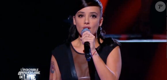 Alizée et Tal, le 28 décembre 2013 sur TF1.
