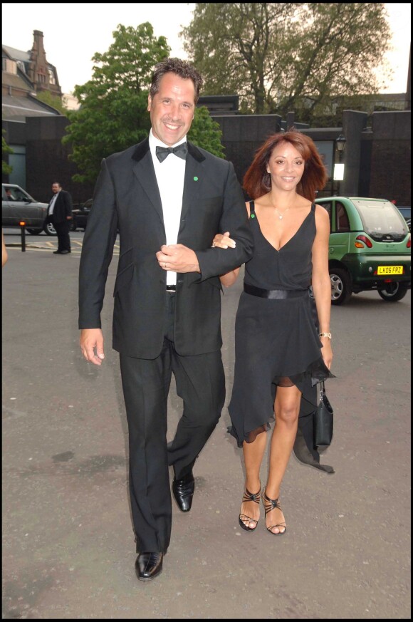 David Seaman et son ex-épouse Debbie Rogers en 2006 à Londres.