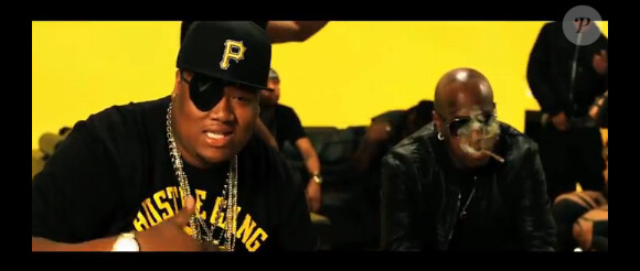 Le rappeur Doe B (Glenn Thomas), ici dans le clip de Kemosabe du Hustle Gang avec Birdman, a été tué le 28 décembre 2013 dans une fusillade survenue à Montgomery, Alabama.