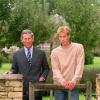 Le prince William et le prince Charles à Highgrove en 2000
