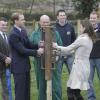 Le prince William et Kate Middleton au Greenmount Agriculture College, en Irlande du Nord, le 8 mars 2011