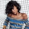 Rihanna, star de la campagne publicitaire printemps-été 2014 de Balmain. Photo par Inez et Vinoodh.