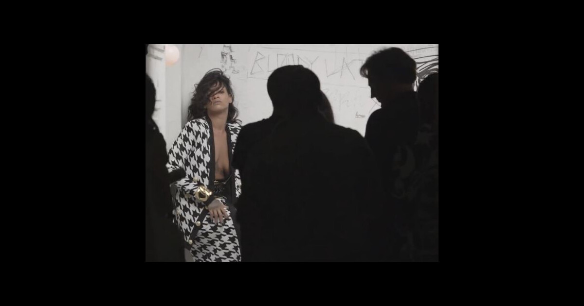Rihanna : Radieuse égérie Balmain, en shooting et en coulisses - Ode ...