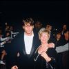 Johnny Depp et sa mère Betty à Hollywood le 30 novembre 1995