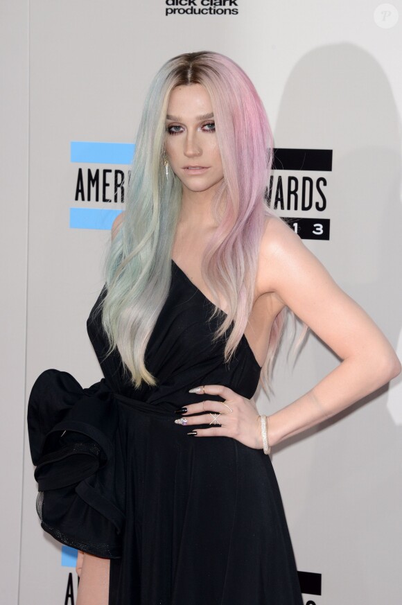 Kesha (Ke$ha) lors des American Music Awards 2013 à Los Angeles