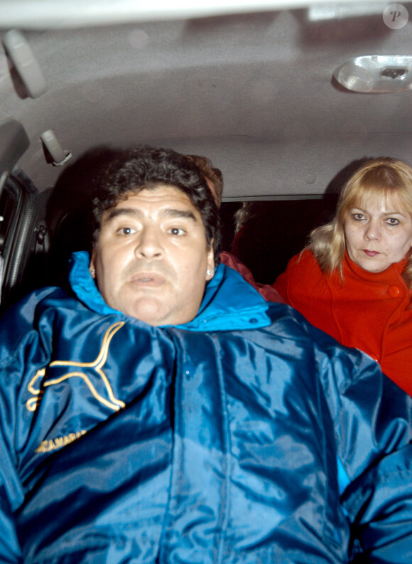 Diego Maradona à Buenos Aires le 9 septembre 2004