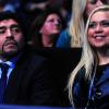 Diego Maradona et sa compagne de l'époque Veronica Ojeda à Londres le 22 novembre 2010.