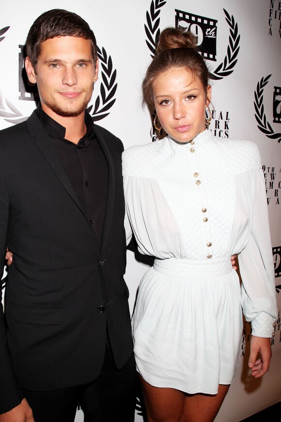 Jérémie Laheurte et Adèle Exarchopoulos lors des New York Film Critics Circle Awards 2014 à New York le 6 janvier 2014.