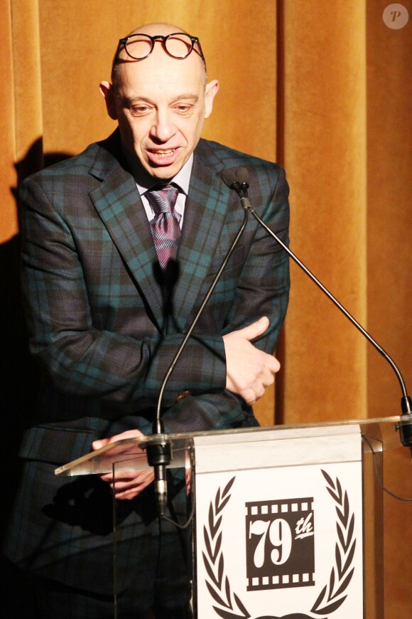 Bruno Delbonnel lors des New York Film Critics Circle Awards 2014 à New York le 6 janvier 2014.