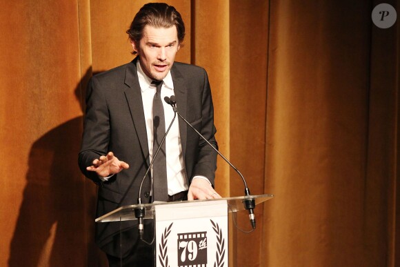 Ethan Hawke lors des New York Film Critics Circle Awards 2014 à New York le 6 janvier.