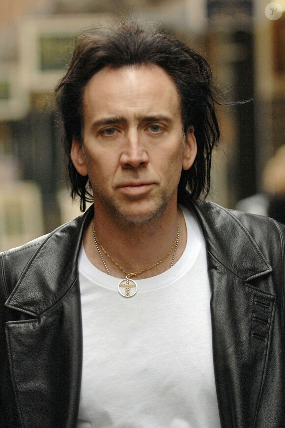 Nicolas Cage à Londres le 30 janvier 2007