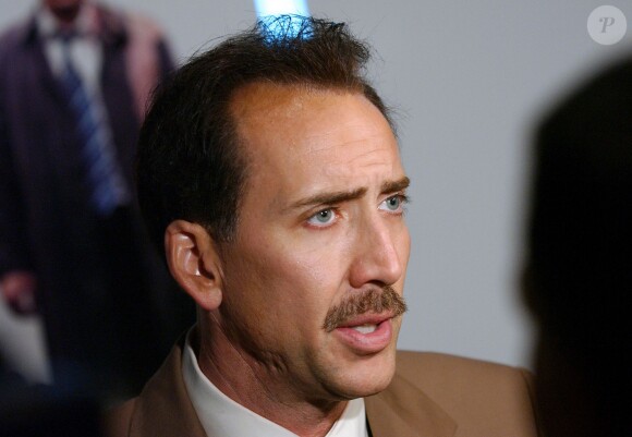 Nicolas Cage présente le film The Weather Man à New York le 24 octobre 2005