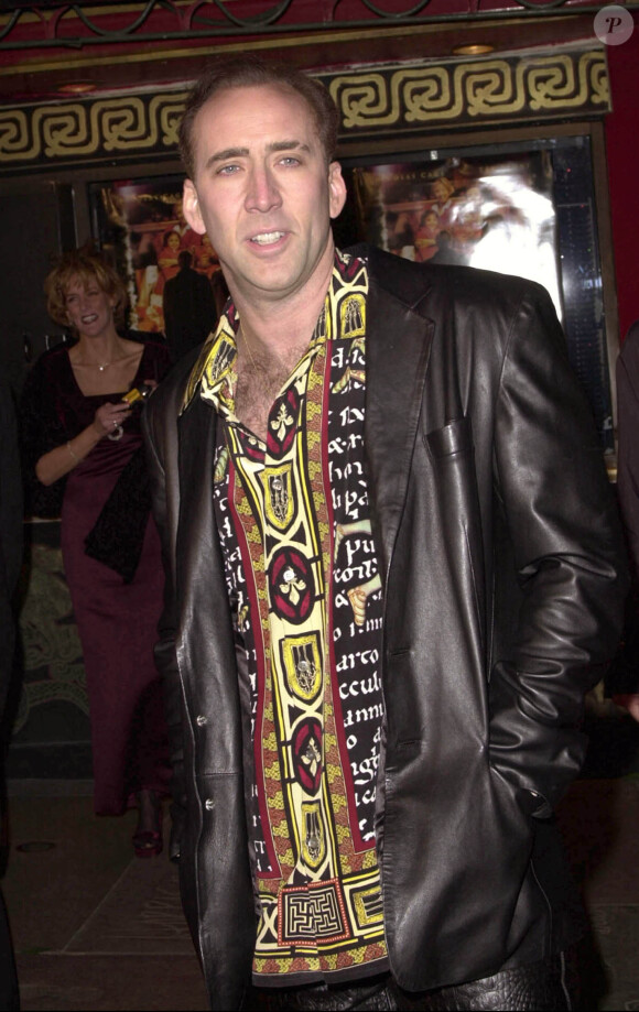 Nicolas Cage lors de la présentation du film Family Man le 18 décembre 2000 à Los Angeles