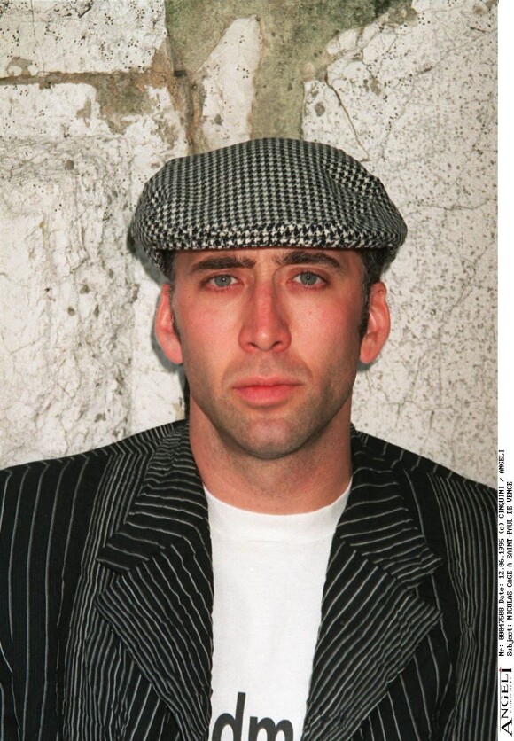 Nicolas Cage à Saint-Paul-de-Venice le 12 juin 1995