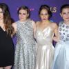 Zosia Mamet, Lena Dunham, Jemima Kirke et Allison Williams à l'avant-première de la 3e saison de la série "Girls" au Lincoln Center à New York, le 6 janvier 2014.