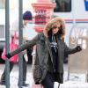 Olivia Wilde (enceinte) dans les rues de New York, le 4 janvier 2014.