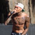 Chris Brown à Honolulu, le 23 août 2013.