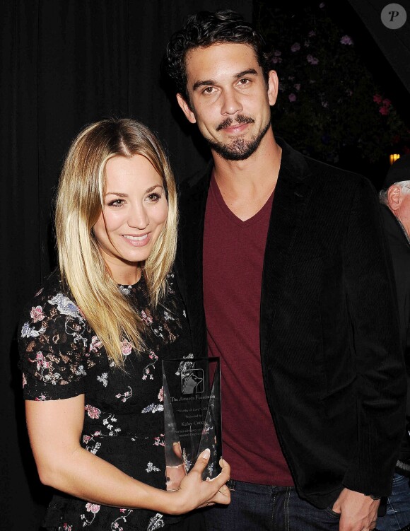 Kaley Cuoco et Ryan Sweeting lors du gala de la Fondation Amanda à Beverly Hills, le 28 octobre 2013