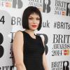 Jessie J aux studios ITV où étaient annoncées les nominations de la 34e cérémonie des Brit Awards, à Londres le 9 janvier 2014.