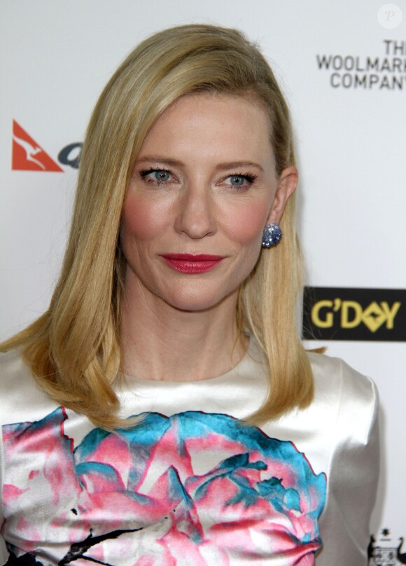 Cate Blanchett assiste à la soirée de gala G' Day, à Los Angeles le 11 janvier 2014.