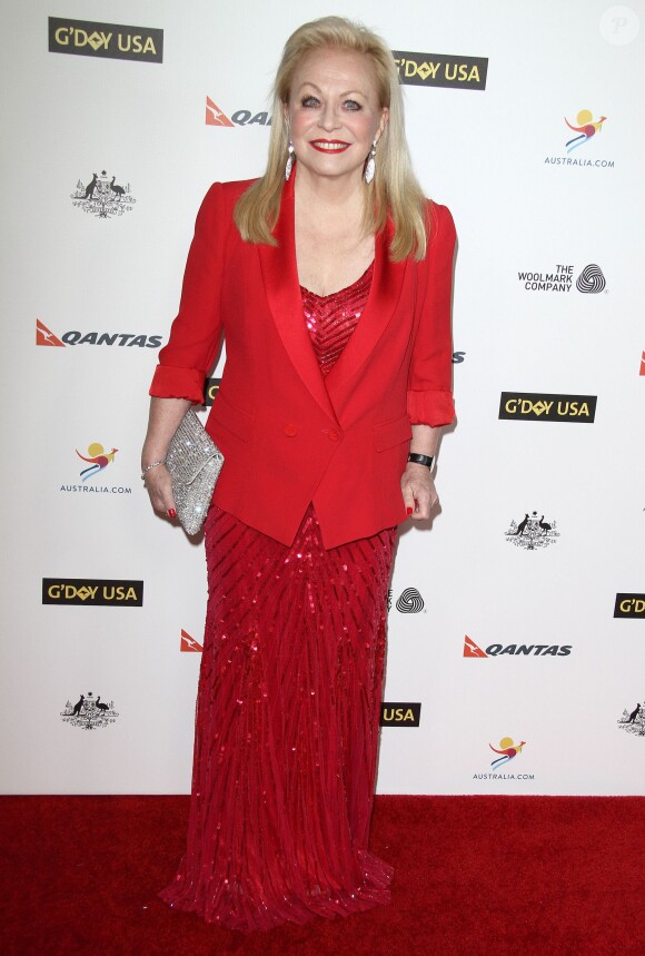 Jacki Weaver assiste à la soirée de gala G' Day, à Los Angeles le 11 janvier 2014.