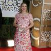 Drew Barrymore enceinte à la 71e cérémonie des Golden Globe Awards à Beverly Hills, le 12 janvier 2014.