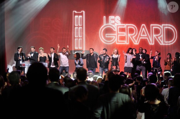 8eme cérémonie des Gérard de la télévision à la Cigale à Paris le 14 janvier 2014.