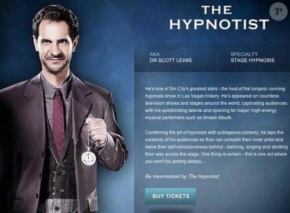 Hypnotiseur star, Scott Lewis faisait partie d'une troupe de magiciens appelés The Illusionists 2.0.