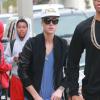 Justin Bieber fait du shopping à West Hollywood, le 16 novembre 2013.