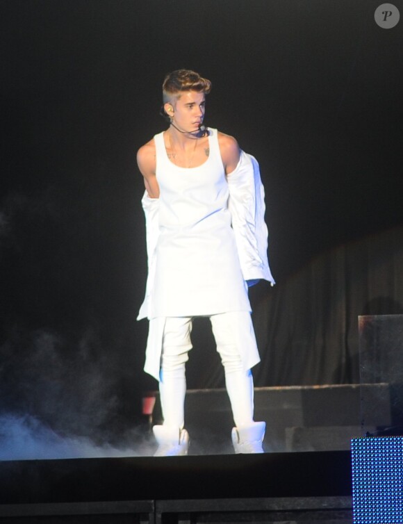Justin Bieber en concert à Rio de Janeiro, le 2 novembre 2013.