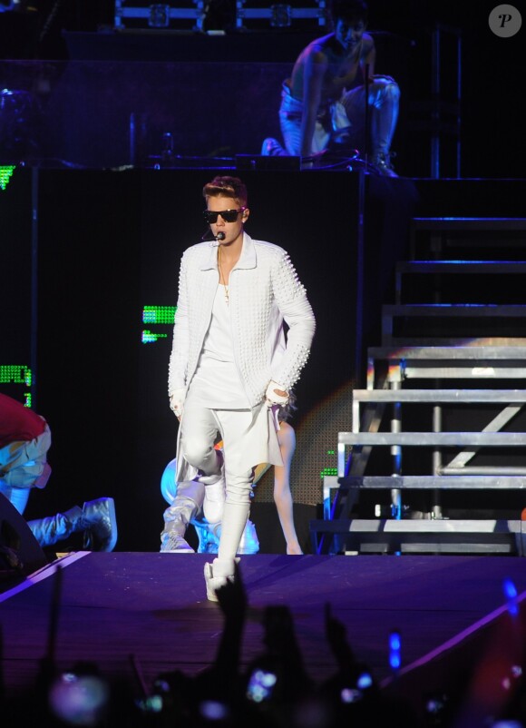 Justin Bieber en concert a Rio de Janeiro au Bresil le 2 novembre 2013.02/11/2013 -