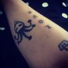 Justin Bieber a dévoilé un énième tatouage, sur son compte Instagram, le 13 janvier 2014.