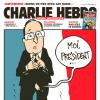 François Hollande vu par Luz en couverture de "Charlie Hebdo", en kiosques le 15 janvier 2013.