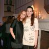 Stella McCartney et Liv Tyler lors de la présentation de la collection automne 2014 de la créatrice anglaise, au siège du CFR (Council of Foreign Relations) à New York. Le 13 janvier 2014.