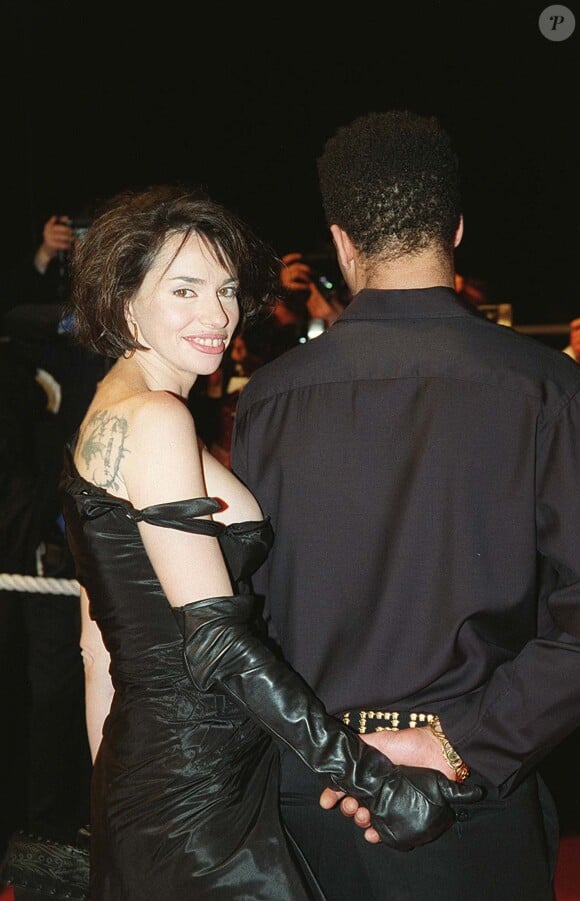 JoeyStarr et Béatrice Dalle lors du Festival de Cannes 2001