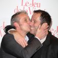 David Brécourt et Christian Vadim lors de l'avant-première du Jeu de la vérité au Gaumont Opéra Capucines à Paris le 20 janvier 2014