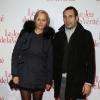 Julie Nicolet et son compagnon Zinedine Soualem lors de l'avant-première du Jeu de la vérité au Gaumont Opéra Capucines à Paris le 20 janvier 2014
