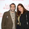 Jean-Pierre Martins et sa compagne Alexandra Genoves lors de l'avant-première du Jeu de la vérité au Gaumont Opéra Capucines à Paris le 20 janvier 2014