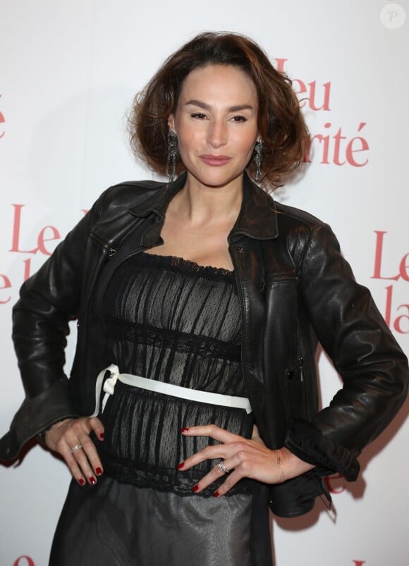 Vanessa Demouy lors de l'avant-première du Jeu de la vérité au Gaumont Opéra Capucines à Paris le 20 janvier 2014