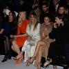 Sofia Essaïdi, Gaia Weiss, Kim Kardashian, Blanca Suarez et Paz Vega assistent au défilé haute couture Stéphane Rolland printemps-été 2014 au Théâtre National de Chaillot. Paris, le 21 janvier 2014.